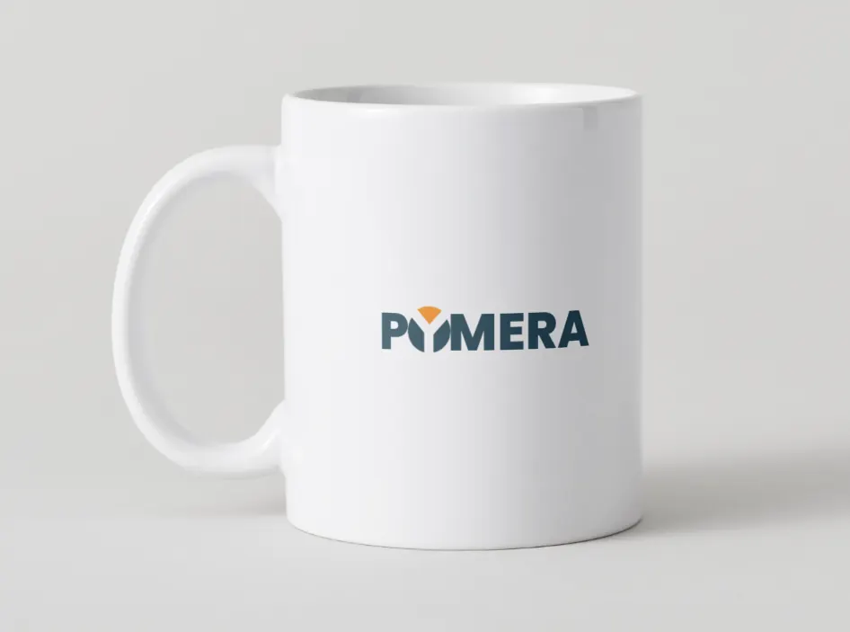 Identidad visual de Pymera realizada por IU Brand