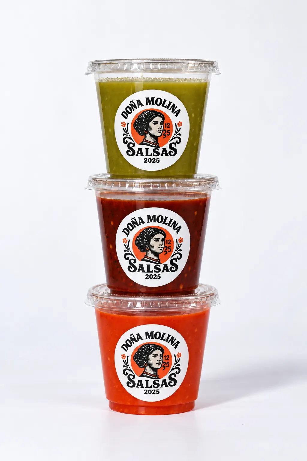 Fotografía de producto para Salsas Doña Molina realizada por IU Brand