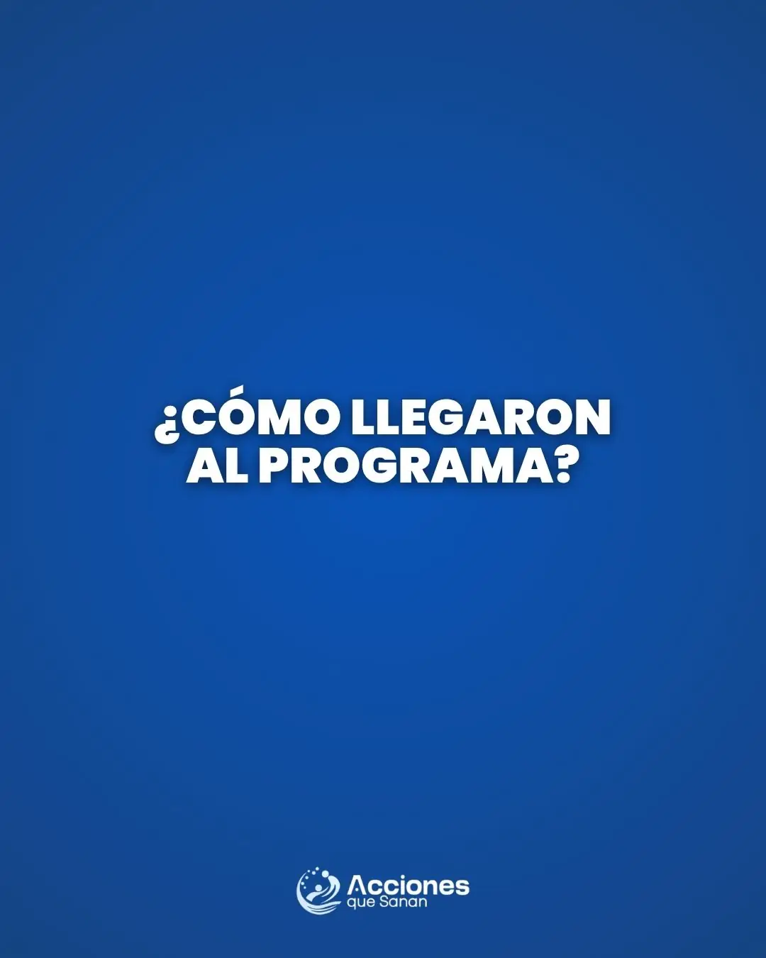 Contenido de impacto 15 de Acciones que Sanan, lámina 1